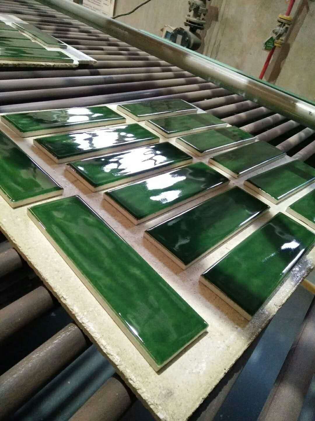 60x200mm wave surfaces solid color glazed